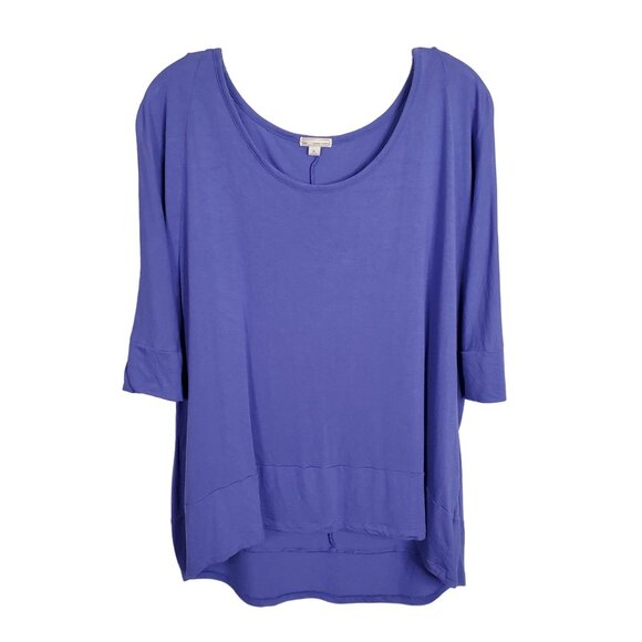 Gap Women’s XL Tunic Top Relaxed Fit Hi Lo Hem Oversized Slouchy Stretch Casual - Picture 1 of 7
